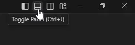 Expanding the bottom painel