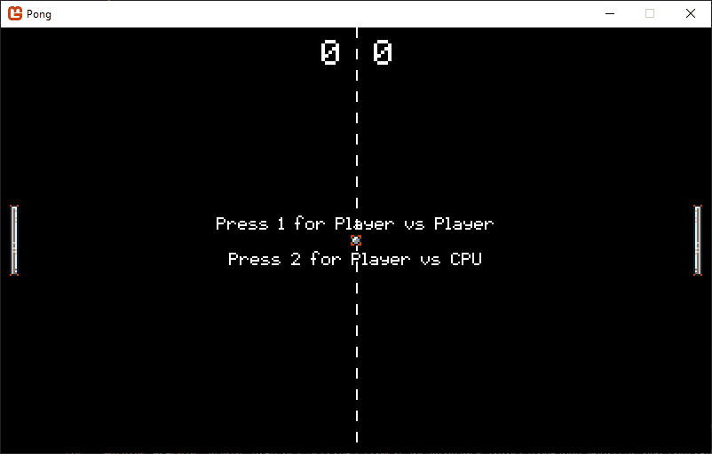 showing the final game