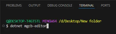 Open the content pipeline through Visual Studio Code