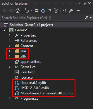 what is the file structure like in the legacy template with opengl