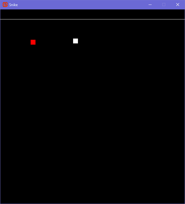 the fruit is drawn above the player