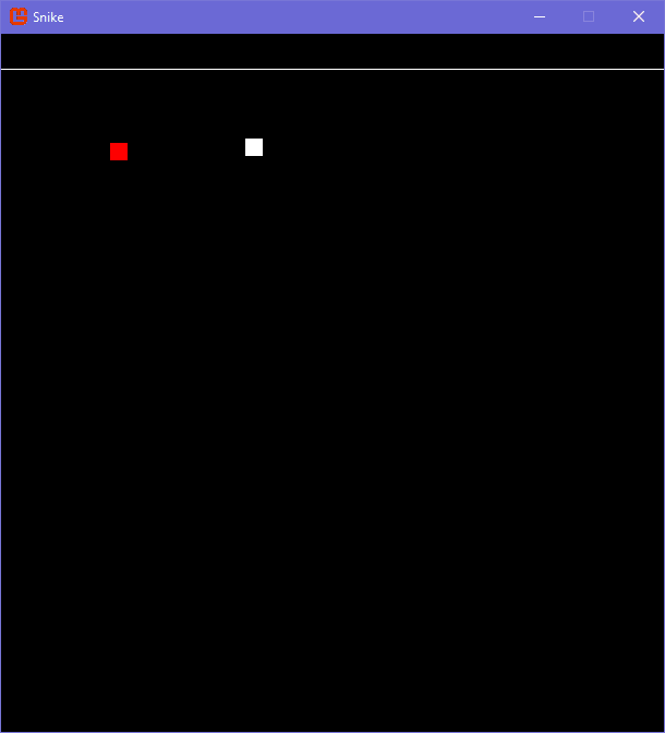 the player is above the fruit