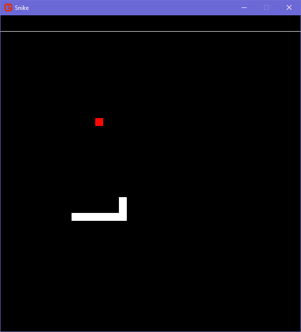 game over when hiting itself